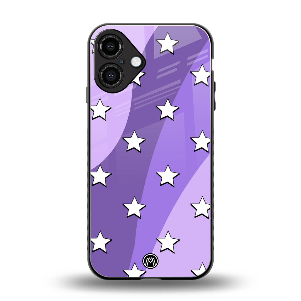 lost in paradise grape edition back phone cover | glass case for iphone 16 plus