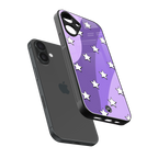 lost in paradise grape edition back phone cover | glass case for iphone 16 plus