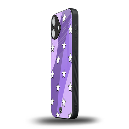 lost in paradise grape edition back phone cover | glass case for iphone 16 plus