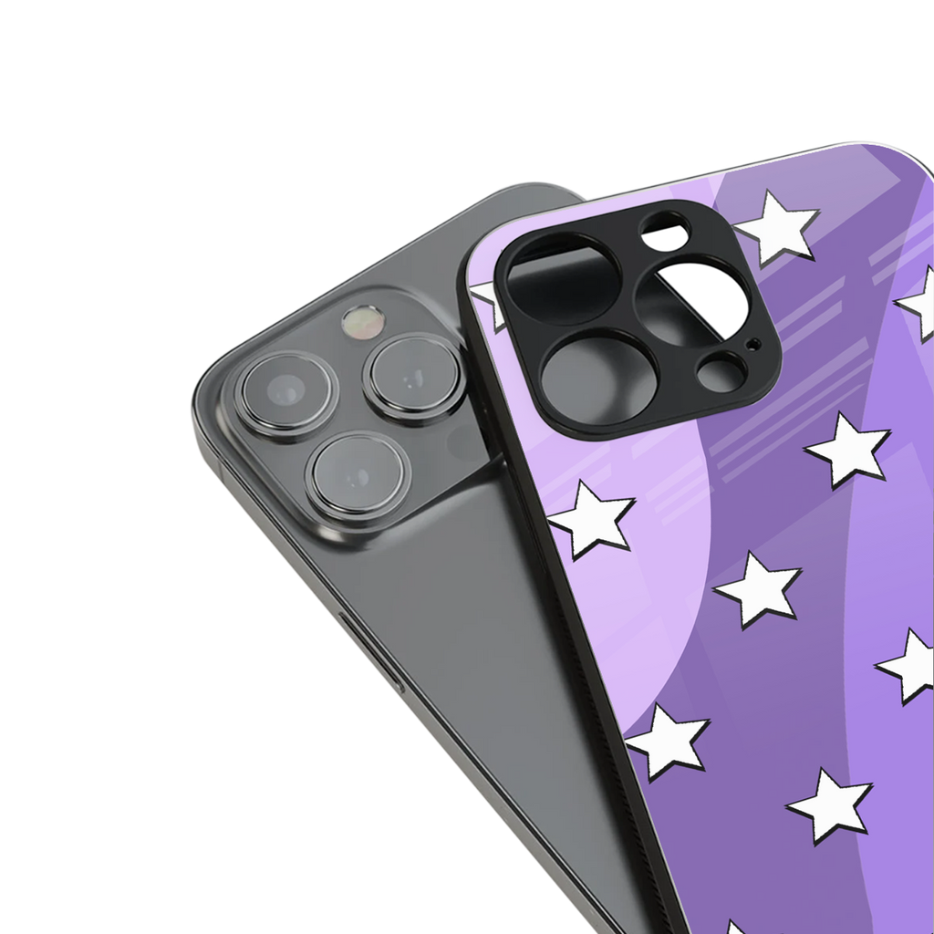lost in paradise grape edition back phone cover | glass case for iphone 16 pro