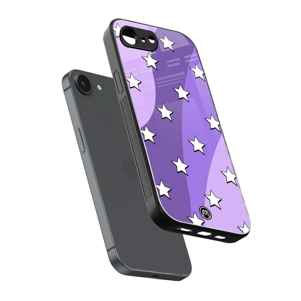 lost in paradise grape edition back phone cover | glass case for iphone 16e