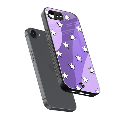 lost in paradise grape edition back phone cover | glass case for iphone 16e