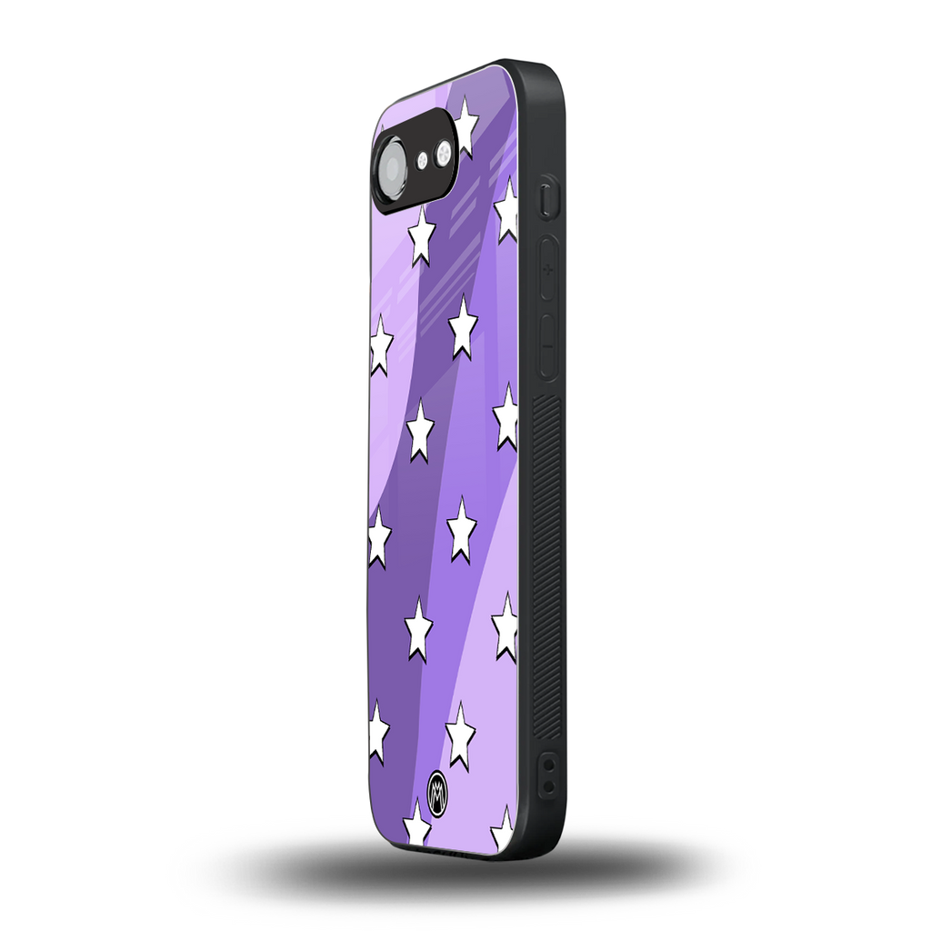 lost in paradise grape edition back phone cover | glass case for iphone 16e