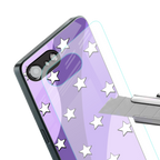 lost in paradise grape edition back phone cover | glass case for iphone 16e