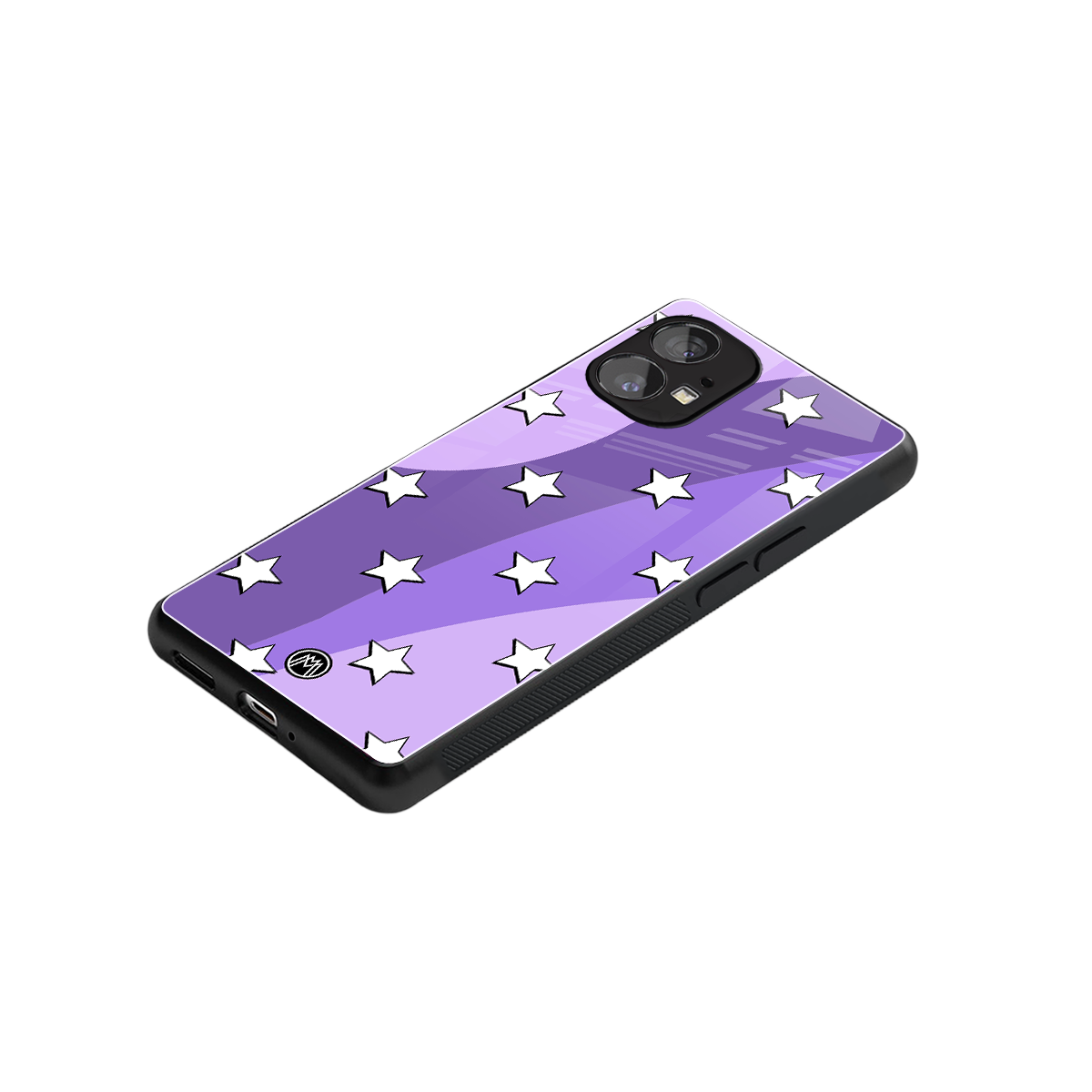 lost in paradise grape edition back phone cover | glass case for nothing phone 1