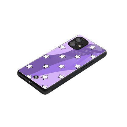 lost in paradise grape edition back phone cover | glass case for nothing phone 1