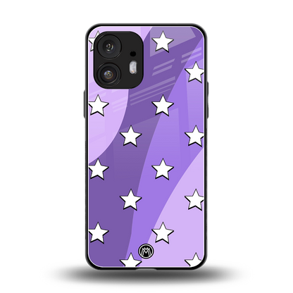 lost in paradise grape edition back phone cover | glass case for nothing phone 2