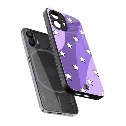 lost in paradise grape edition back phone cover | glass case for nothing phone 2