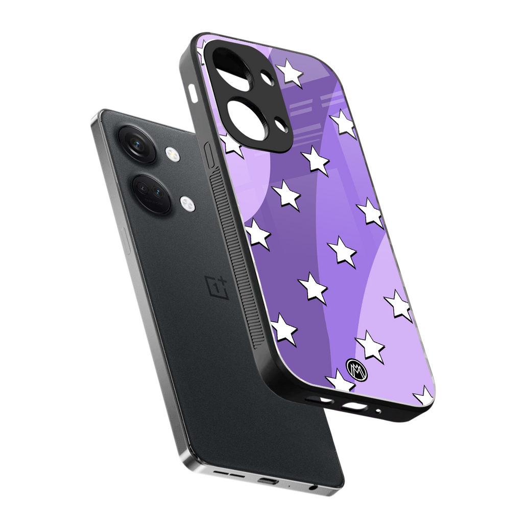 lost in paradise grape edition back phone cover | glass case for oneplus nord 3