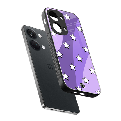lost in paradise grape edition back phone cover | glass case for oneplus nord 3