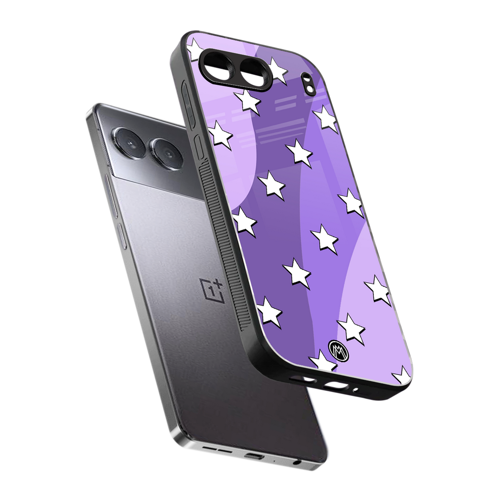 lost in paradise grape edition back phone cover | glass case for oneplus nord 4