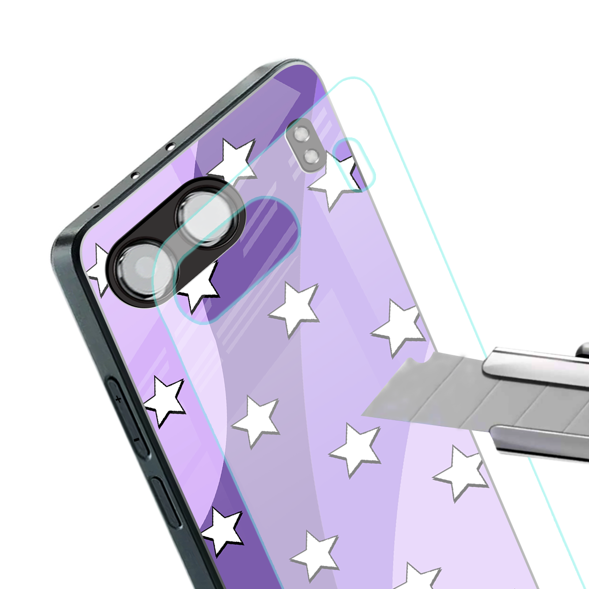 lost in paradise grape edition back phone cover | glass case for oneplus nord 4