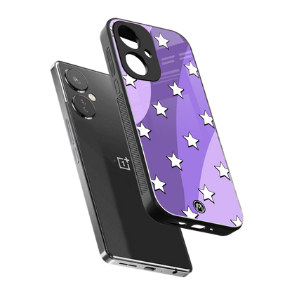 lost in paradise grape edition back phone cover | glass case for oneplus nord ce 3