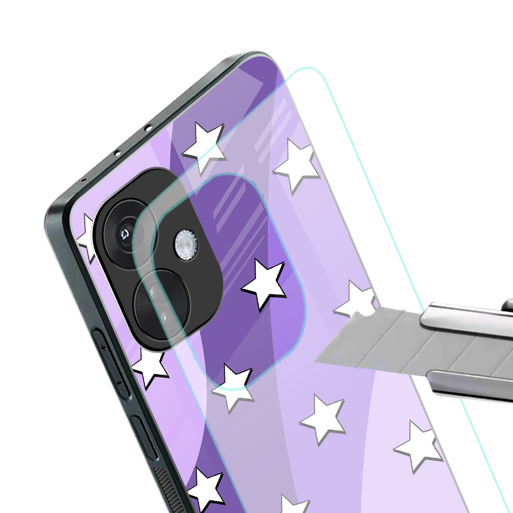 lost in paradise grape edition back phone cover | glass case for oneplus nord ce 3