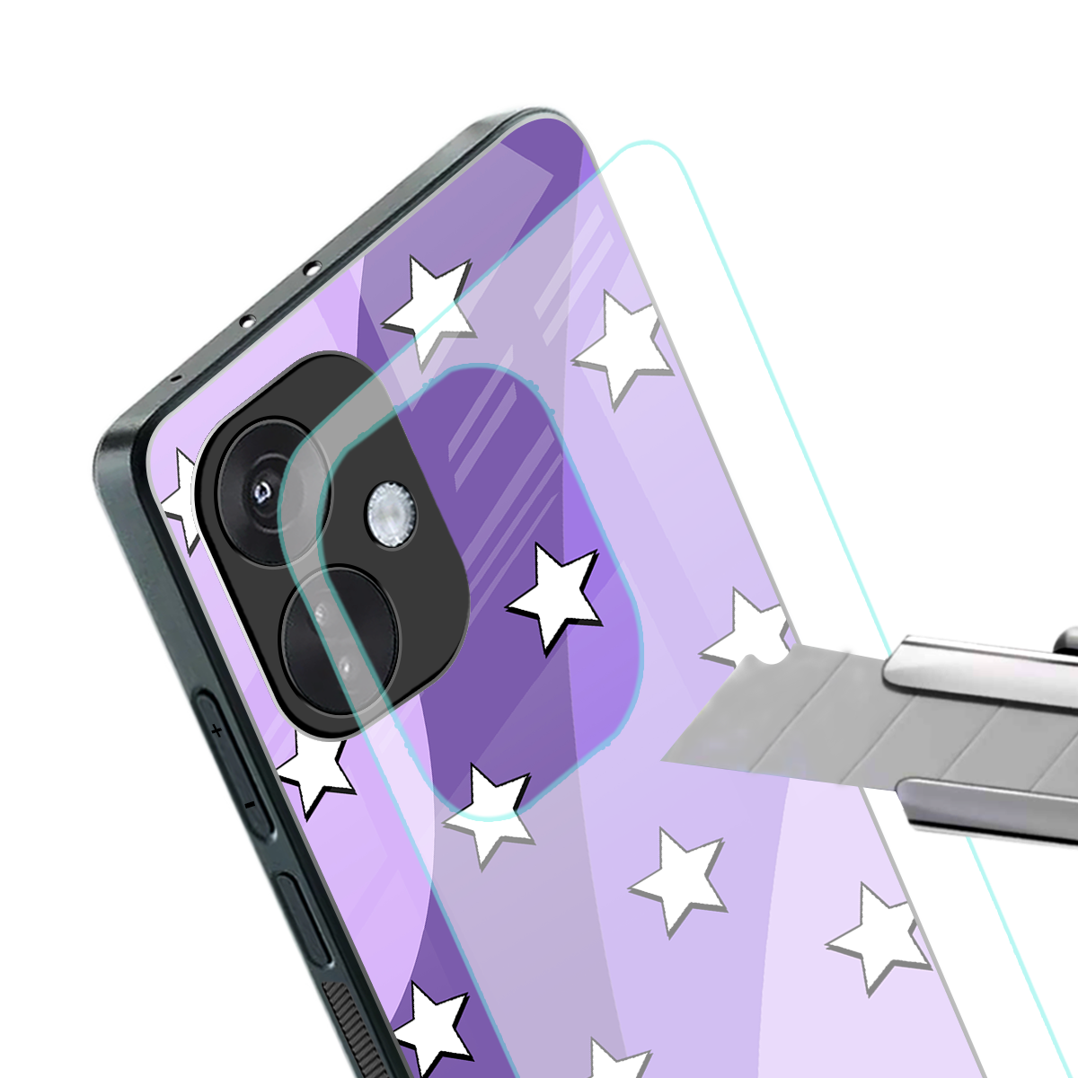 lost in paradise grape edition back phone cover | glass case for oneplus nord ce 3