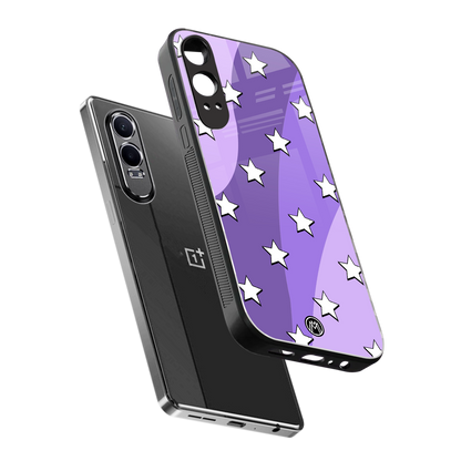 lost in paradise grape edition back phone cover | glass case for oneplus nord ce 4 lite