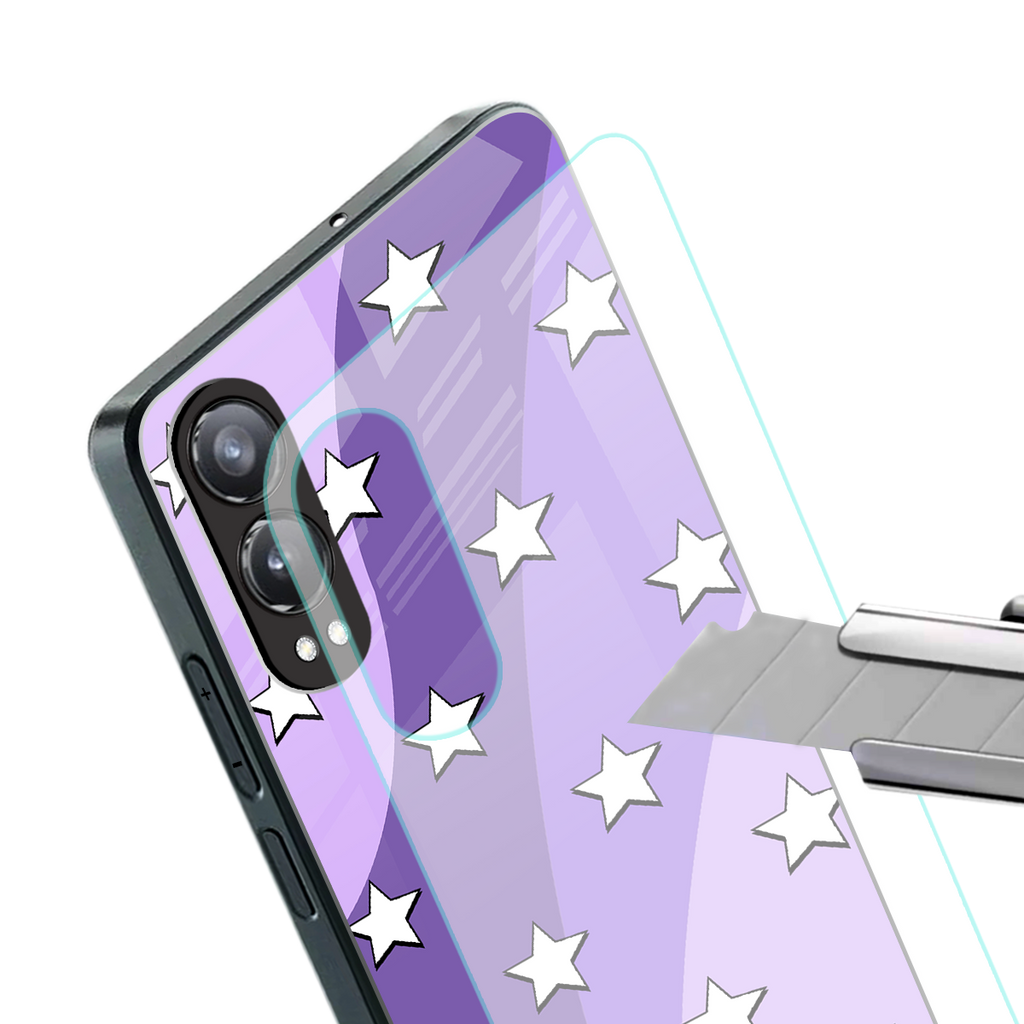 lost in paradise grape edition back phone cover | glass case for oneplus nord ce 4 lite