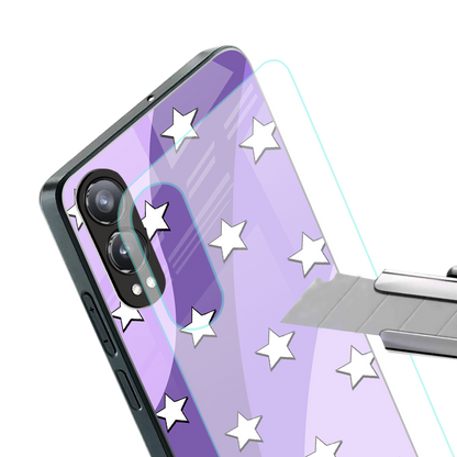 lost in paradise grape edition back phone cover | glass case for oneplus nord ce 4 lite