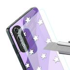 lost in paradise grape edition back phone cover | glass case for oneplus nord ce 4