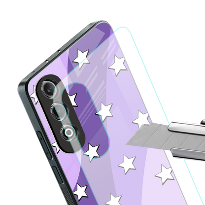 lost in paradise grape edition back phone cover | glass case for oneplus nord ce 4