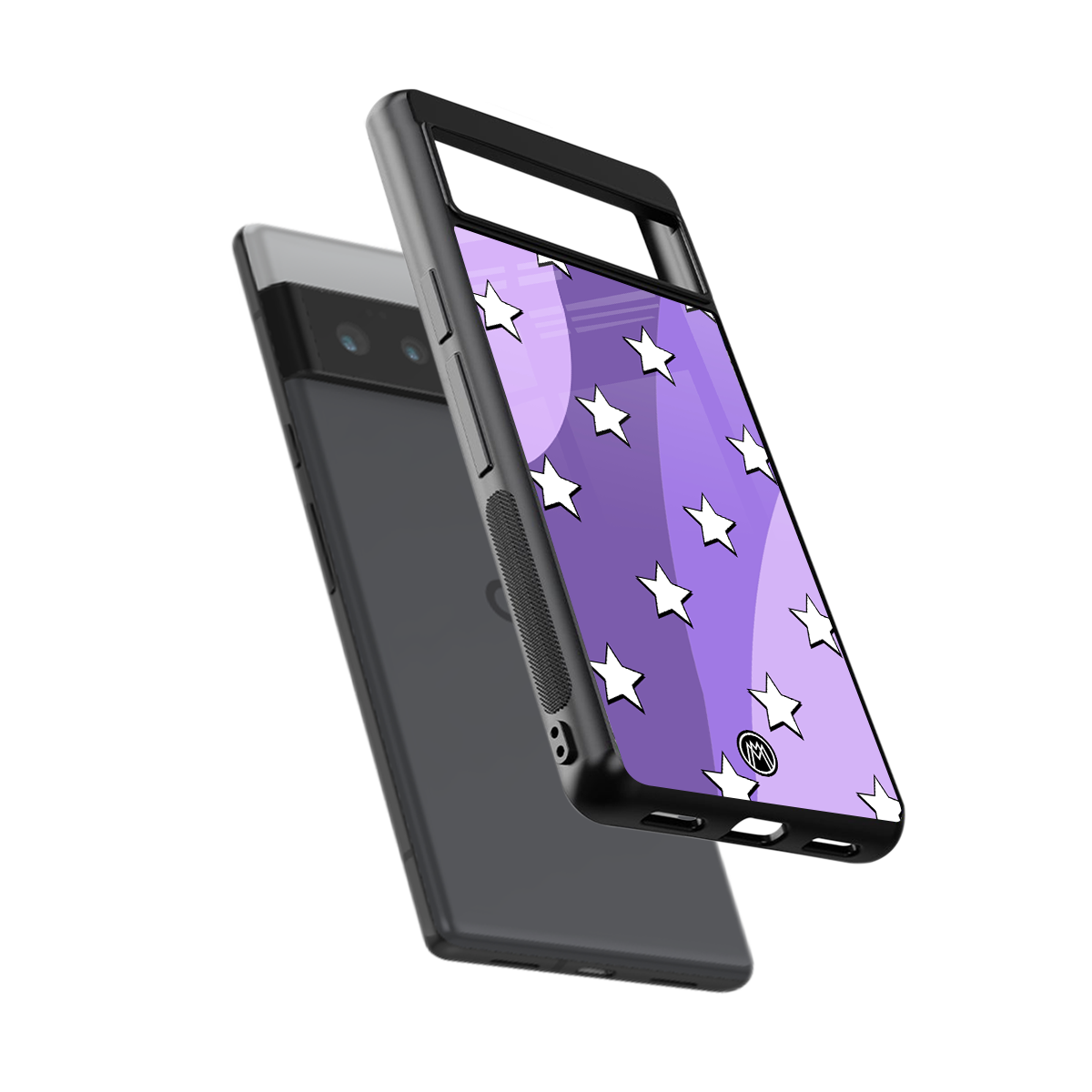 lost in paradise grape edition back phone cover | glass case for google pixel 6 pro
