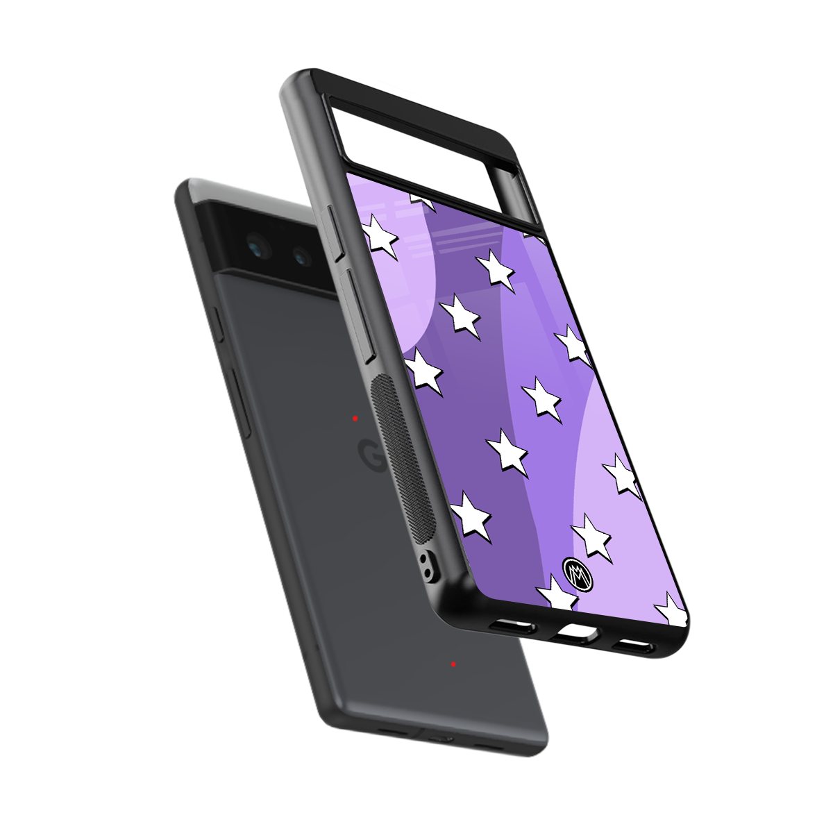 lost in paradise grape edition back phone cover | glass case for google pixel 6