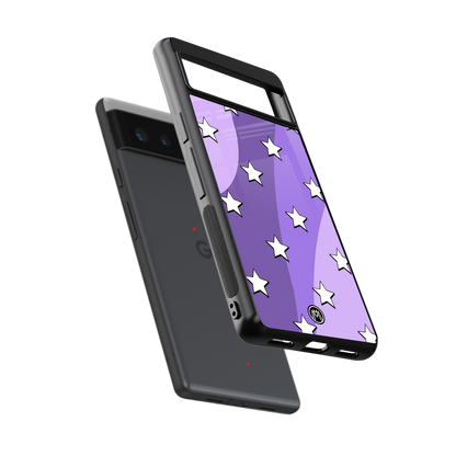 lost in paradise grape edition back phone cover | glass case for Google Pixel 6A