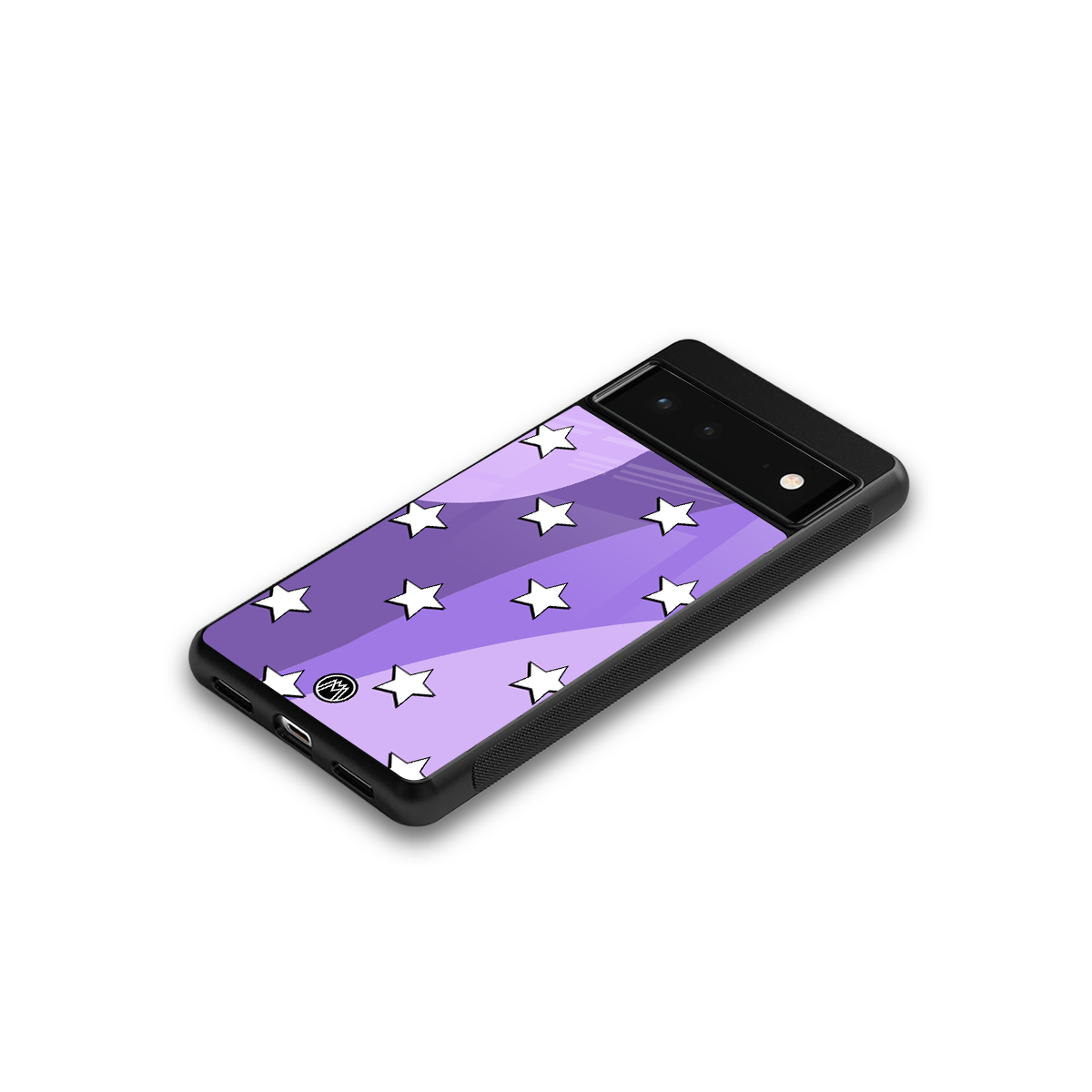 lost in paradise grape edition back phone cover | glass case for google pixel 6