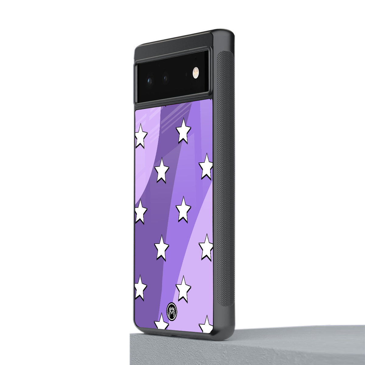 lost in paradise grape edition back phone cover | glass case for google pixel 6