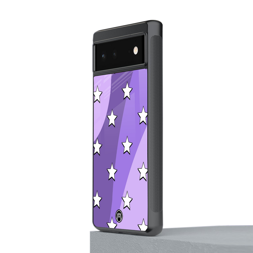 lost in paradise grape edition back phone cover | glass case for Google Pixel 6A