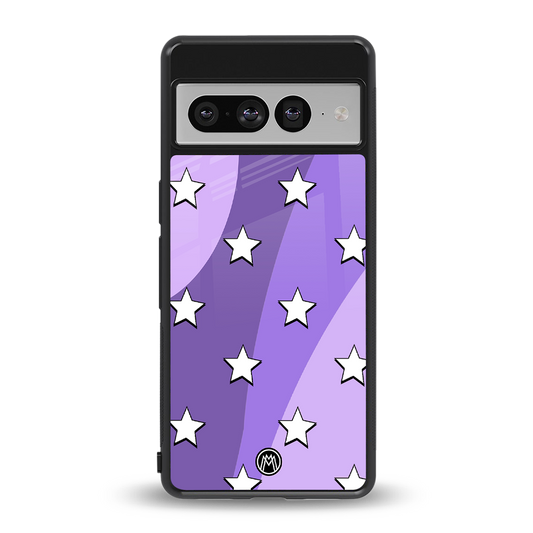 lost in paradise grape edition back phone cover | glass case for google pixel 7 pro