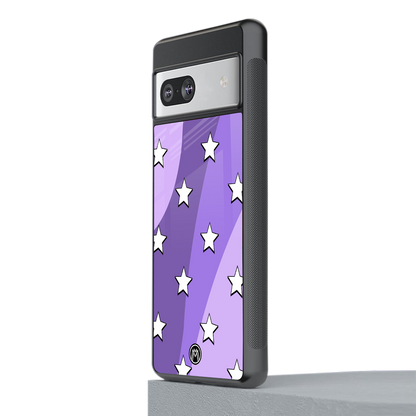 lost in paradise grape edition back phone cover | glass case for Google Pixel 7A