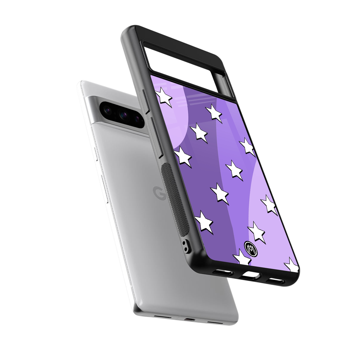 lost in paradise grape edition back phone cover | glass case for google pixel 8 pro