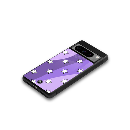 lost in paradise grape edition back phone cover | glass case for google pixel 8 pro