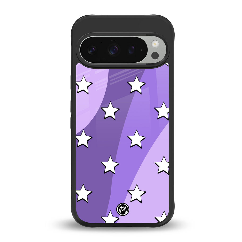 lost in paradise grape edition back phone cover | glass case for google pixel 9 pro