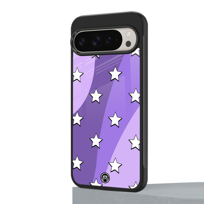 lost in paradise grape edition back phone cover | glass case for google pixel 9 pro xl