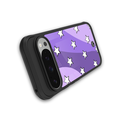 lost in paradise grape edition back phone cover | glass case for google pixel 9 pro xl