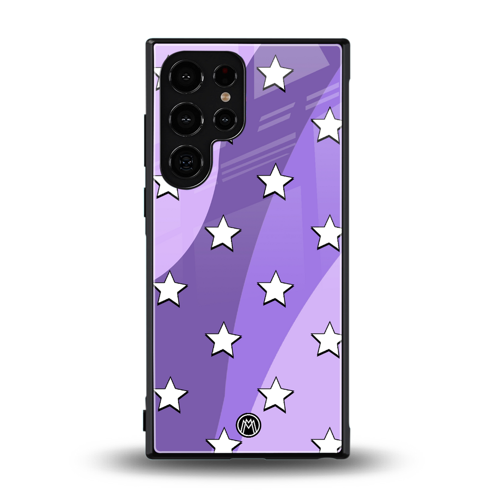 lost in paradise grape edition back phone cover | glass case for samsung galaxy s23 ultra