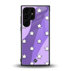 lost in paradise grape edition back phone cover | glass case for samsung galaxy s23 ultra