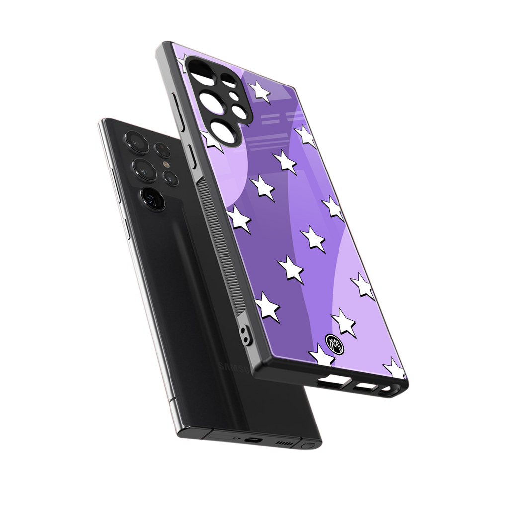 lost in paradise grape edition back phone cover | glass case for samsung galaxy s23 ultra