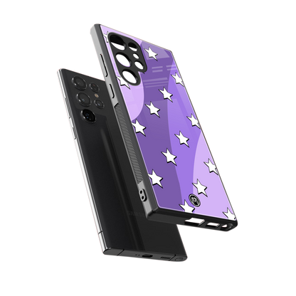 lost in paradise grape edition back phone cover | glass case for samsung galaxy s23 ultra