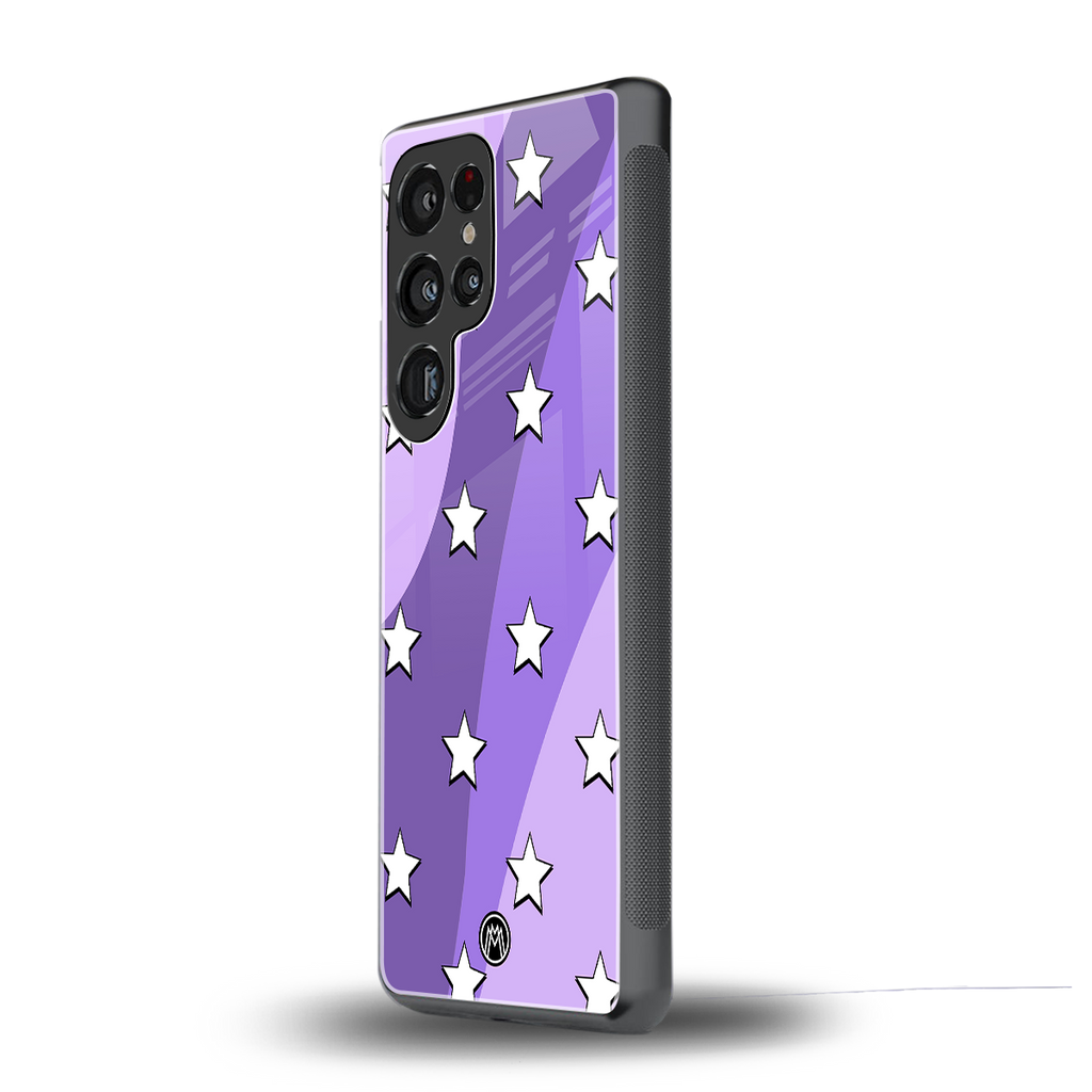 lost in paradise grape edition back phone cover | glass case for samsung galaxy s25 ultra