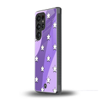lost in paradise grape edition back phone cover | glass case for samsung galaxy s25 ultra