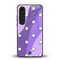 lost in paradise grape edition back phone cover | glass case for samsung galaxy s24 plus