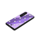 lost in paradise grape edition back phone cover | glass case for samsung galaxy s24 fe