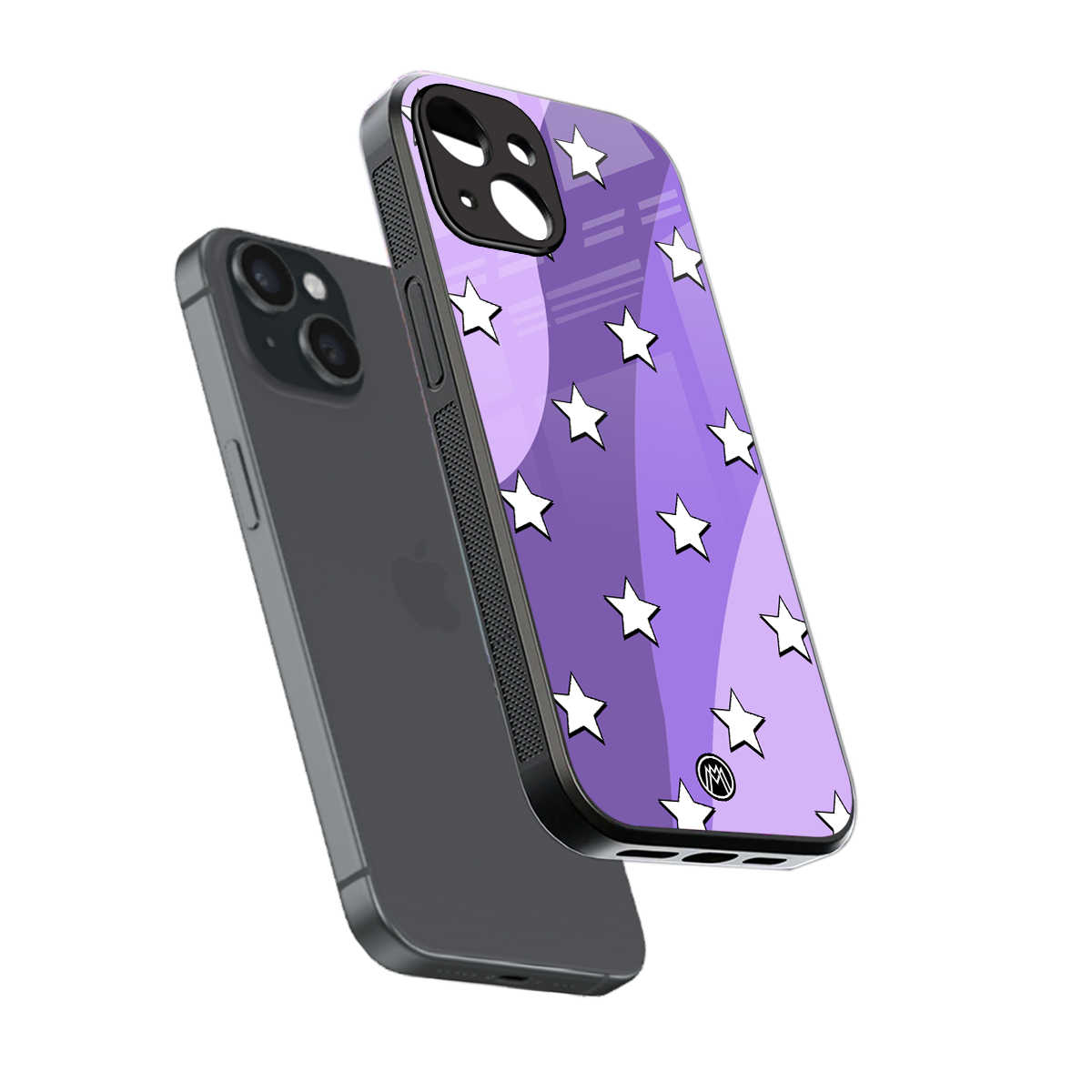 lost in paradise grape edition back phone cover | glass case for iphone 15