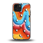 lost in paradise back phone cover | glass case for iphone 13 mini