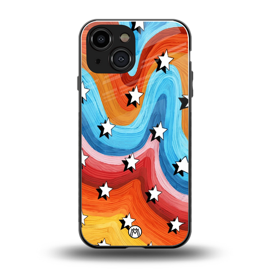 lost in paradise back phone cover | glass case for iphone 13 mini