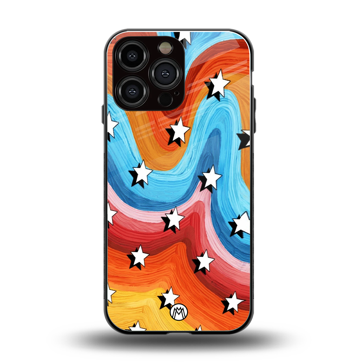 lost in paradise back phone cover | glass case for iphone 14 pro max