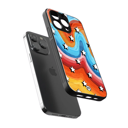 lost in paradise back phone cover | glass case for iphone 14 pro max